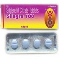 Silagra 100 mg (Sildenafil Citrate &amp; Tadalafil) 8 Tablets